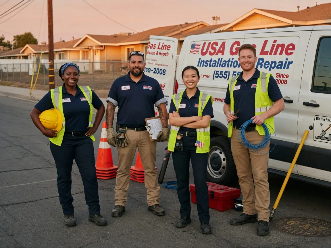 Gas Line Installation company in Lake Providence, LA